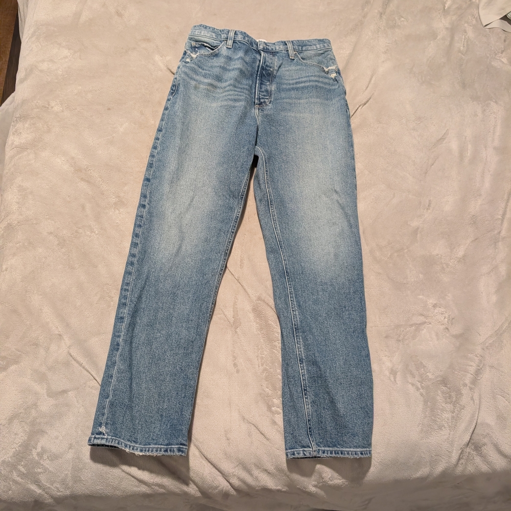 PAIGE Light Blue Women's Boot Cut Jeans